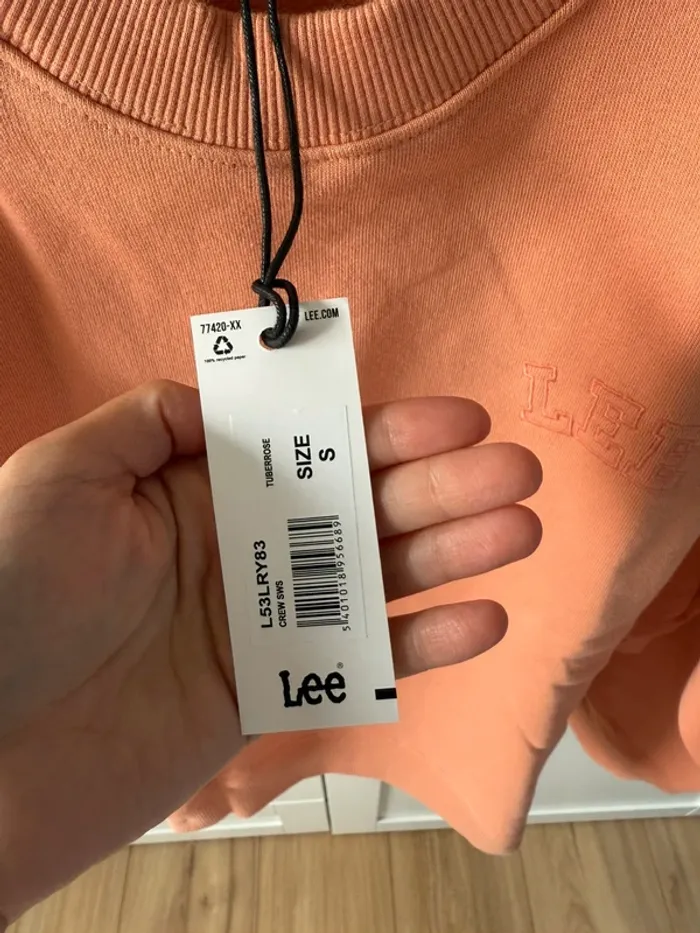 Sweat Lee coupe relax taille S - photo numéro 4