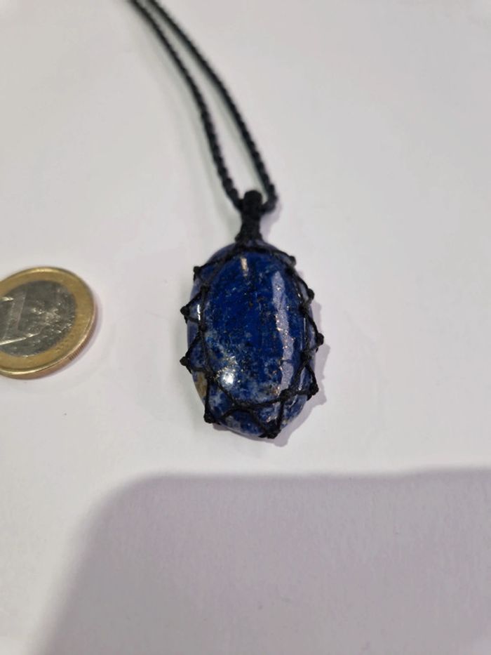 Collier Lapis lazuli Afghanistan - photo numéro 2