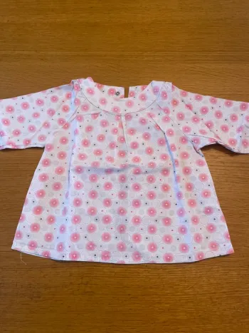 Blouse fille 9 mois