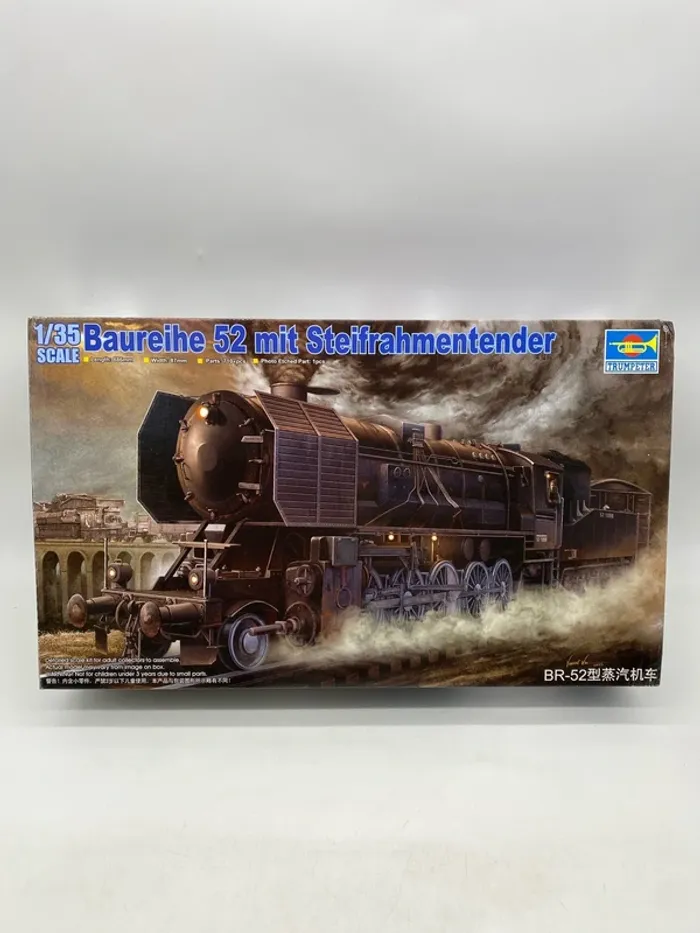 Maquette Trumpeter Baureihe 52 mit Steifrahmentender