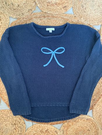 Pull bleu marine Vertbaudet 8 ans