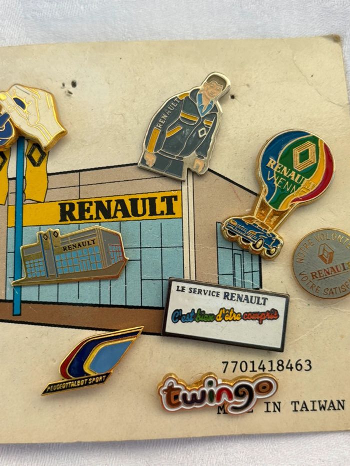 Lot de pin’s automobile – Renault & autres marques - photo numéro 3