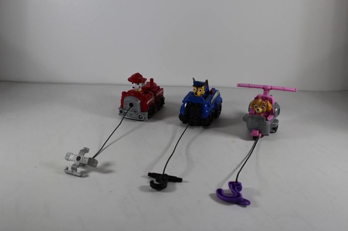 Pat Patrouille Lot de 3 véhicules avec grappins. - photo numéro 2