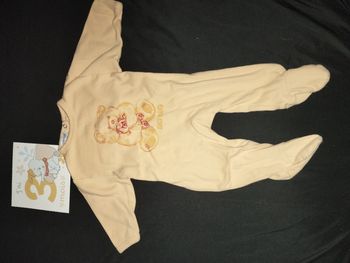 Pyjama 3 mois jaune