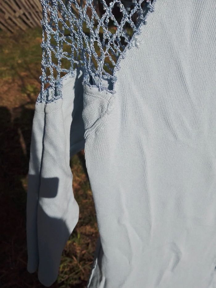 Tee shirt a bras dénudé femme - photo numéro 11