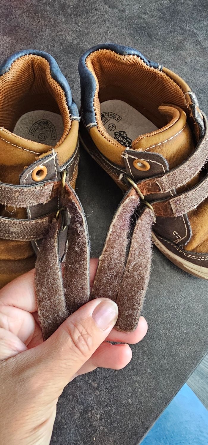 Chaussures bottines garçon 24 - photo numéro 6