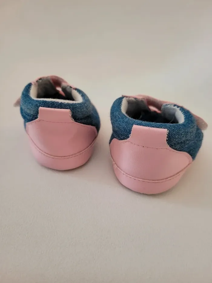 Lot combinaison pantalon chaussures bébé fille - photo numéro 9