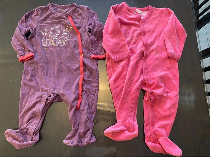 Pyjama orchestra et petit bateau 12 mois