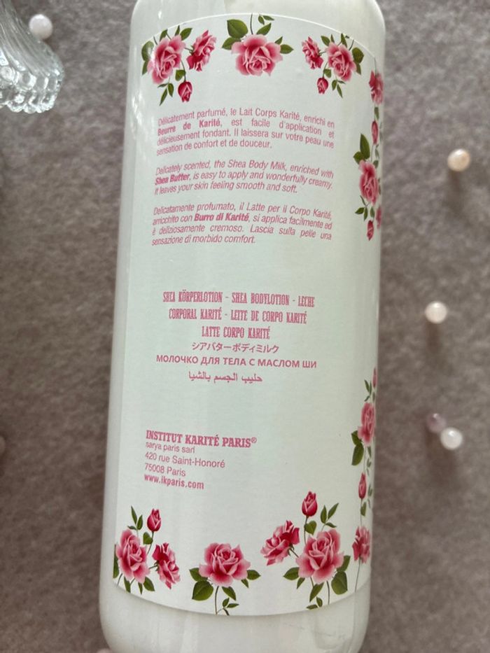 Lait corps karité rose mademoiselle de Institut Karité Paris - photo numéro 6