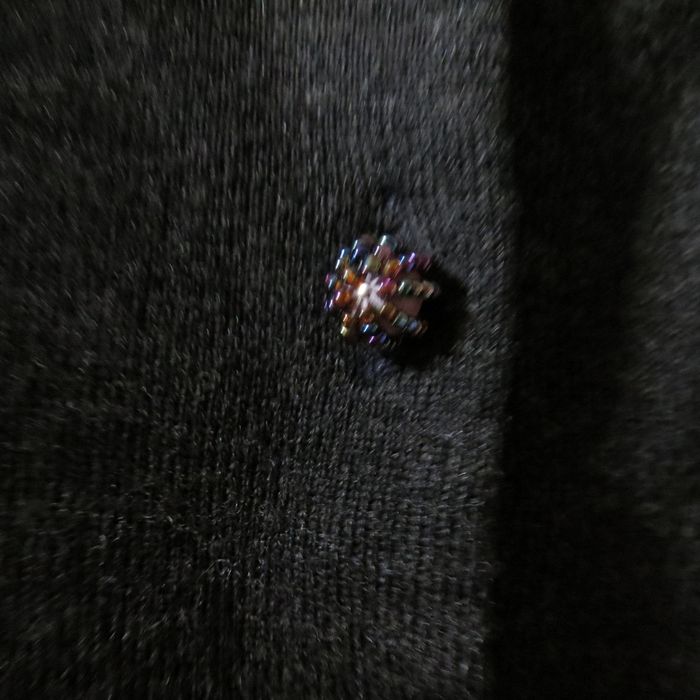 ✨ Cardigan cosy avec superbes boutons et manches à motif – unique & stylé ! ✨ - photo numéro 5