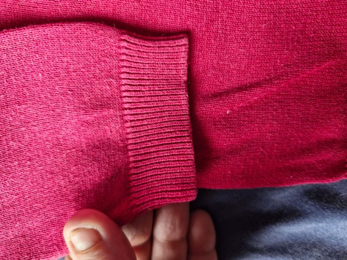 Superbe gilet jersey rose bonbon - photo numéro 4