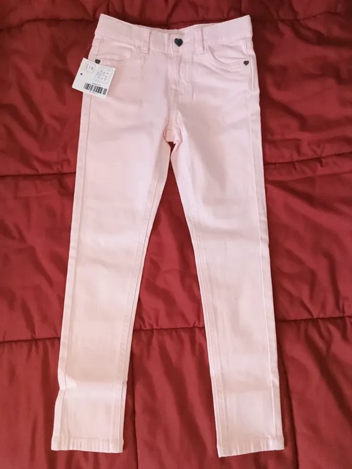 Pantalon/Jean 7 ans + Tee-shirt 8 ans, Neufs - photo numéro 5