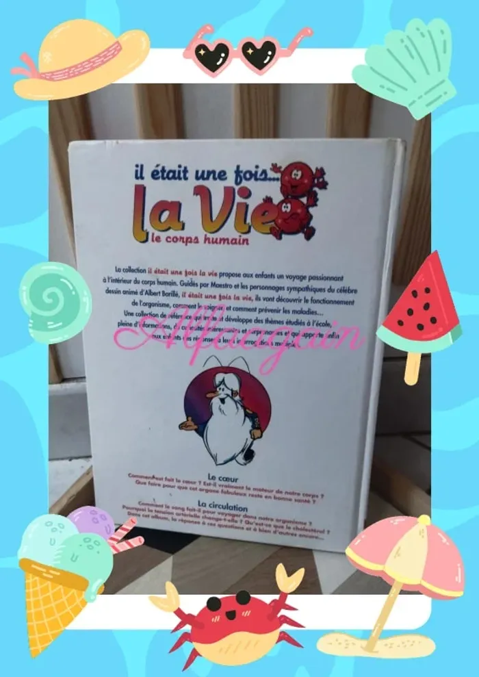 Livre il était une fois la vie le cœur la circulation - photo numéro 2