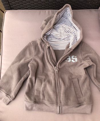 Veste polaire neuve 12 mois 74 cm