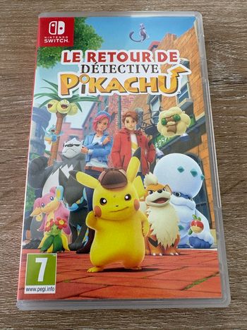 Le retour de detective pikachu nintendo switch