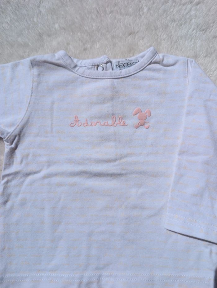 Tee-shirt manches longues 6 mois - photo numéro 2