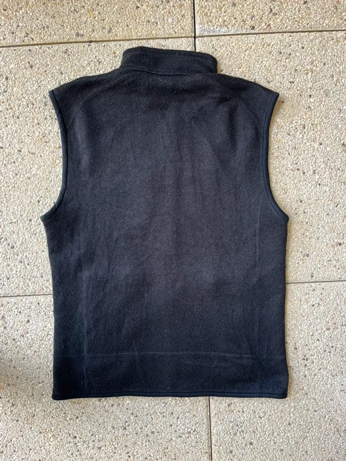 Veste polaire Patagonia sans manche Full Zip logo brodé - Noire - Taille M - photo numéro 6