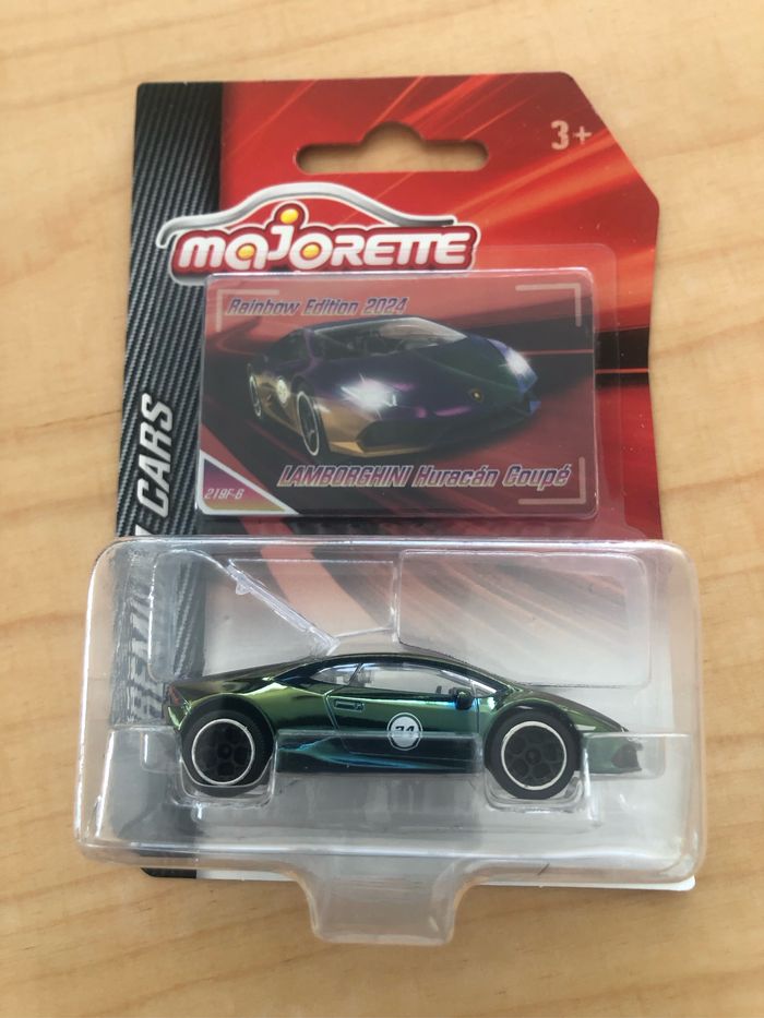 Miniature Majorette Lamborghini Huracan Chase