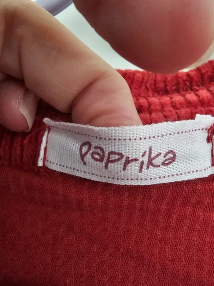 Chemise velours T 2 Paprika - photo numéro 3