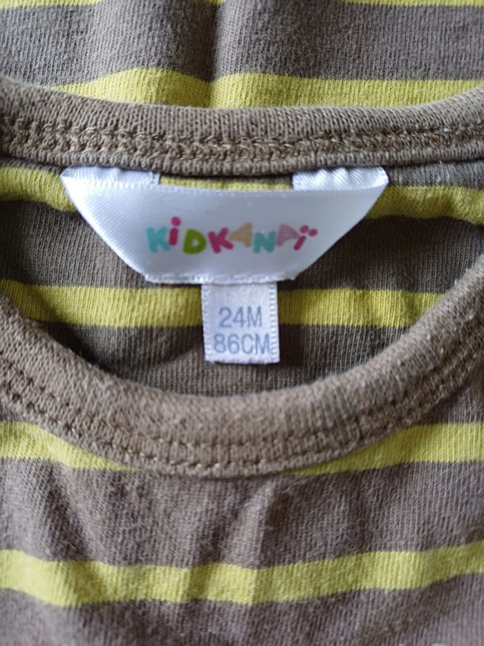 T-shirt 24 mois manches longues Kidkanai - photo numéro 3