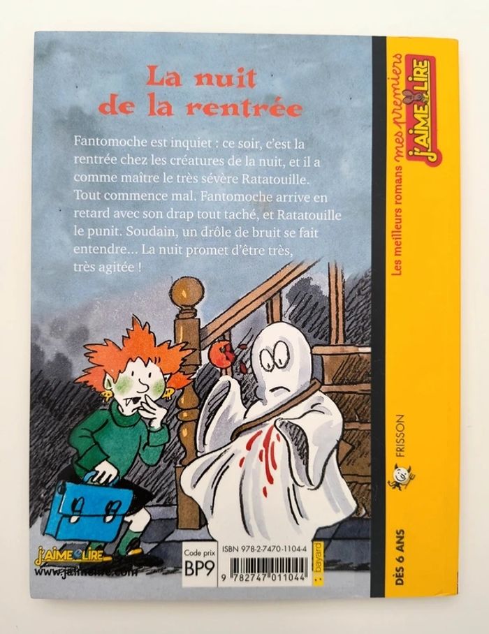 Mes premiers J'aime Lire. La nuit de la rentrée - photo numéro 2