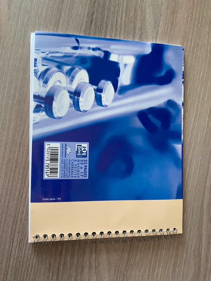 Cahier de musique pour apprentissagesolfège - photo numéro 3