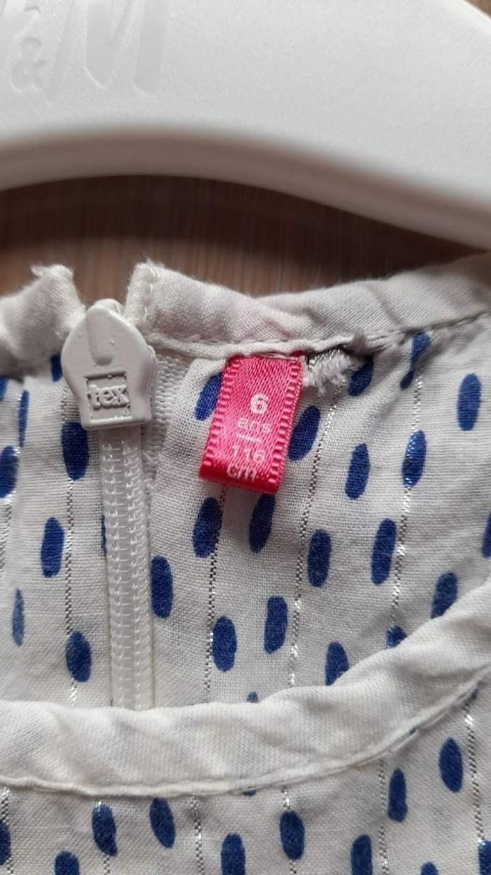 Lot de 2 blousrs fille 116 - photo numéro 6