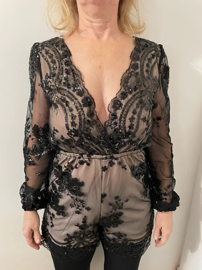 Combinaison short soirée