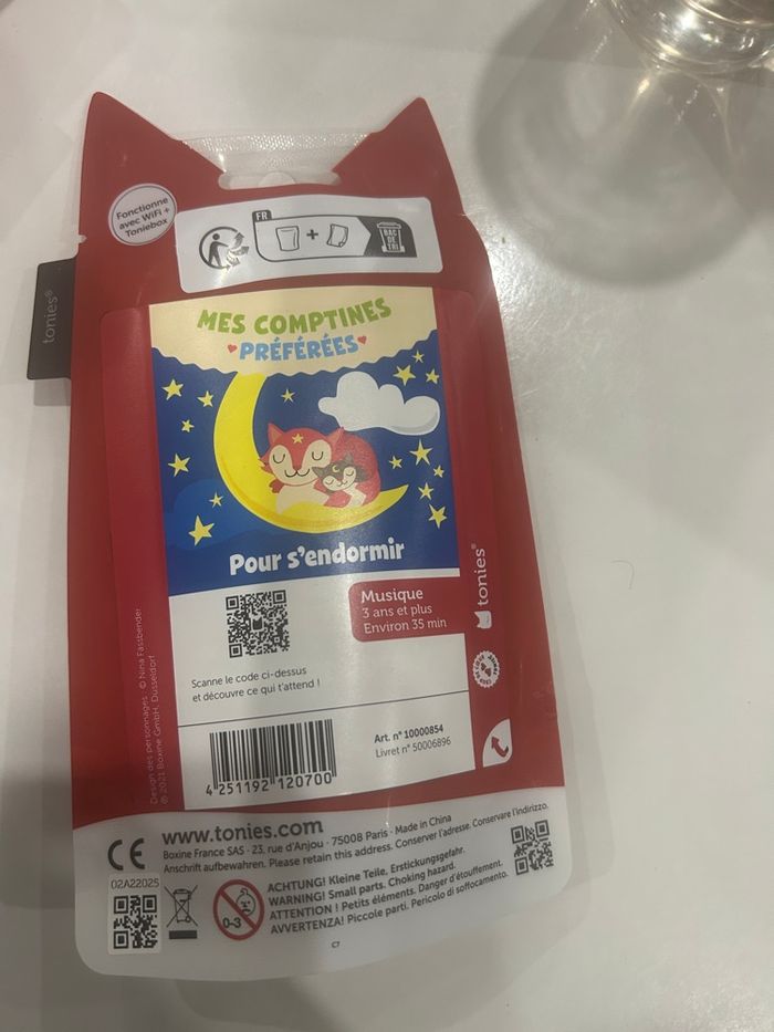 Figurine tonies le chat comptine pour toniebox - photo numéro 2