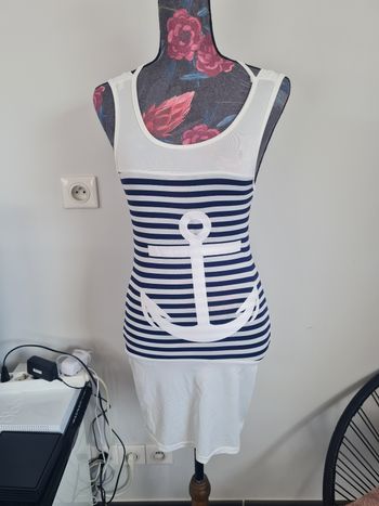 Robe style marin