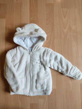 Veste à capuche épaisse Neuve Kitchoun en 12M