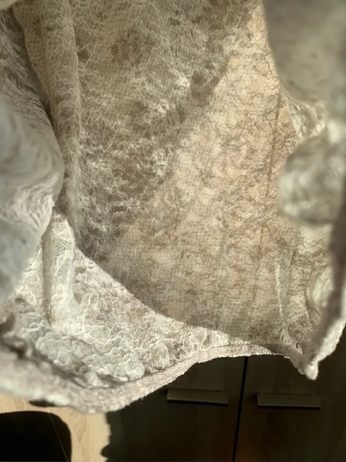 blouse MC beige crème - photo numéro 10