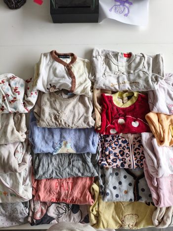 Lot pyjamas bébé fille 3 mois