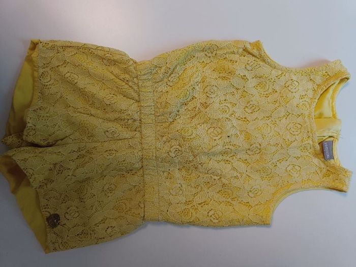 Combi short jaune brandili mundi 24 mois