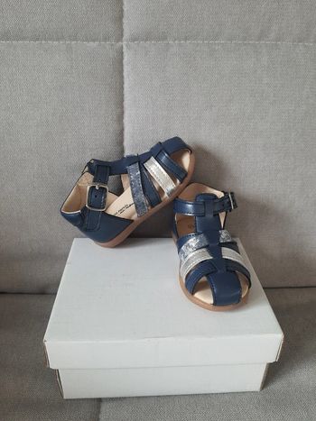 Sandales nu-pieds en cuir Du Pareil Au Même pointure 20 neuf avec étiquettes