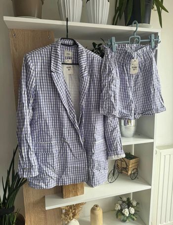 Ensemble blazer et short vichy Lila