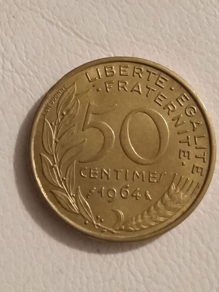 50 centimes Marianne 1964
