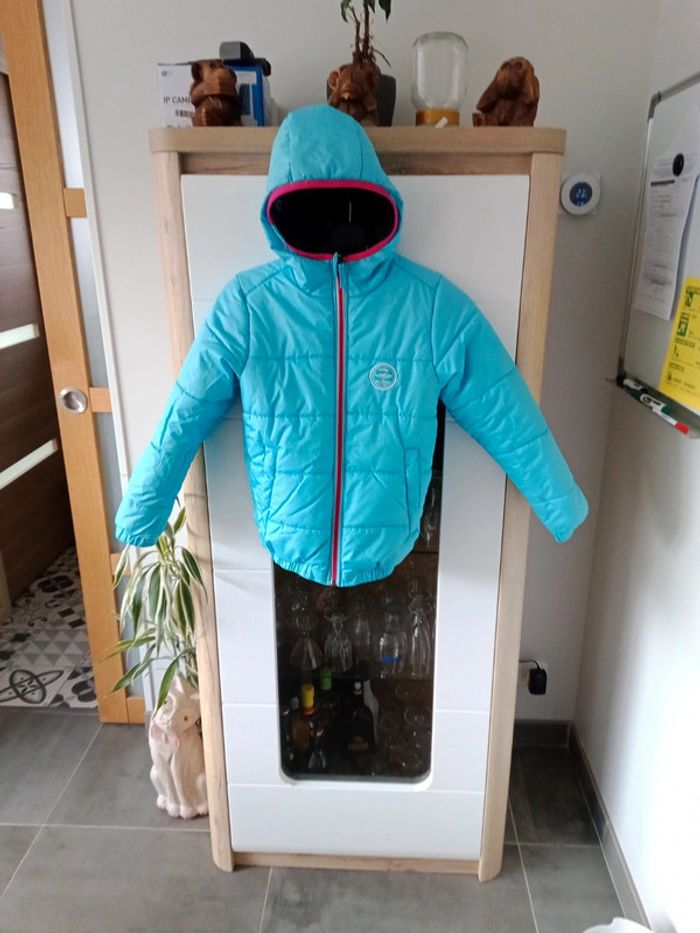 Manteau Doudoune réversible Fille - 10 ans - photo numéro 6