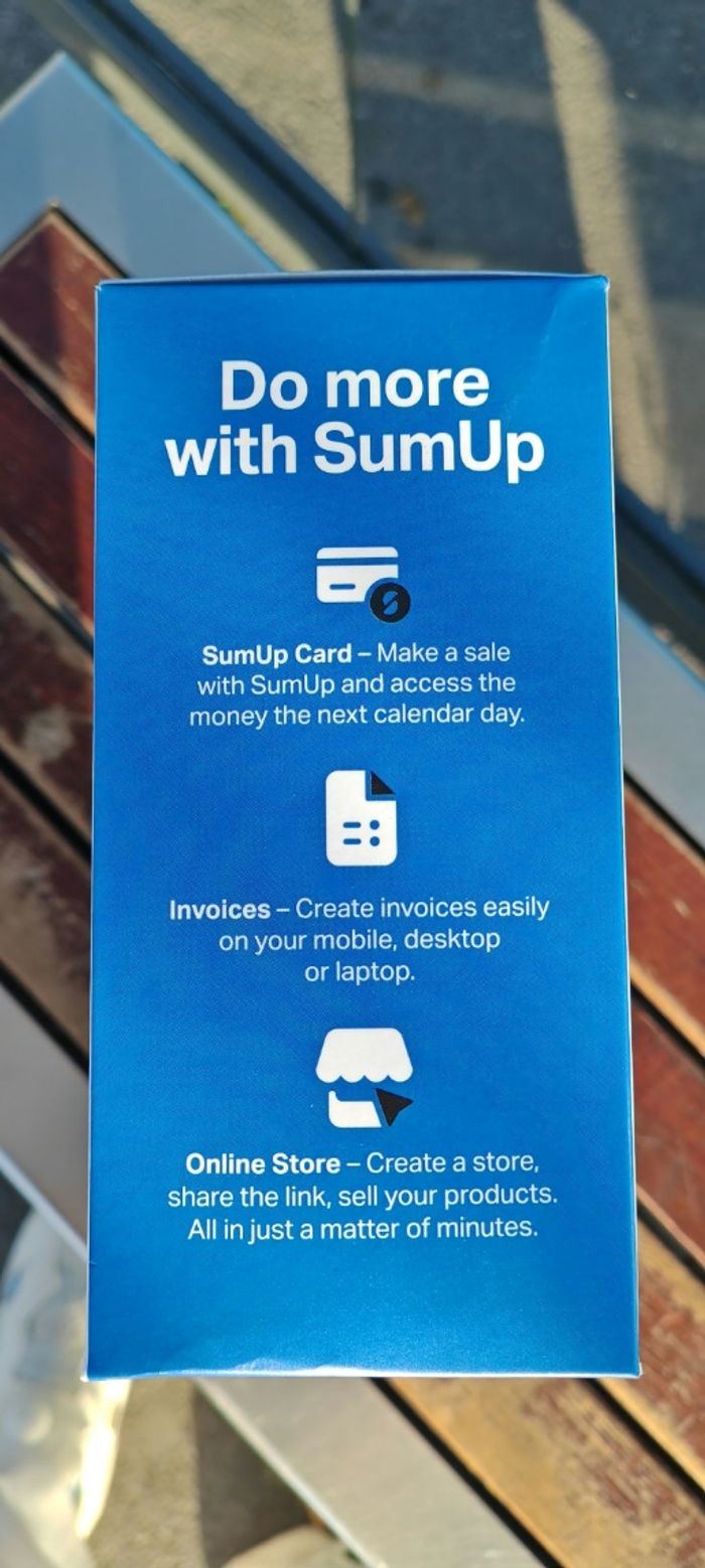 Sum up TPE Terminal de paiement sans fil avec dock support de charge inclus Neuf - photo numéro 3