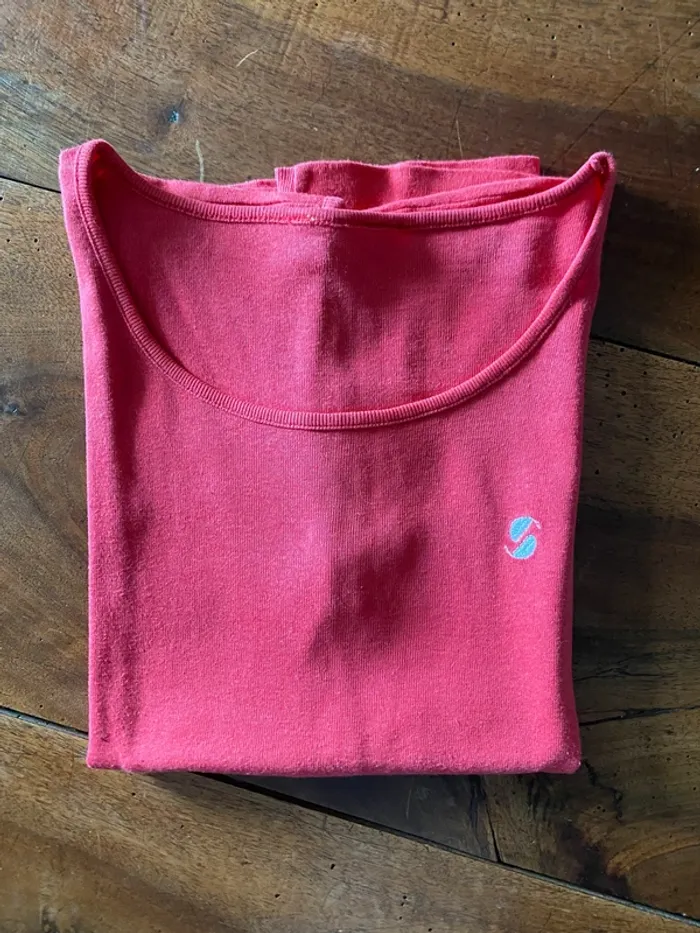 T-shirt de sport rouge Sportful - photo numéro 2