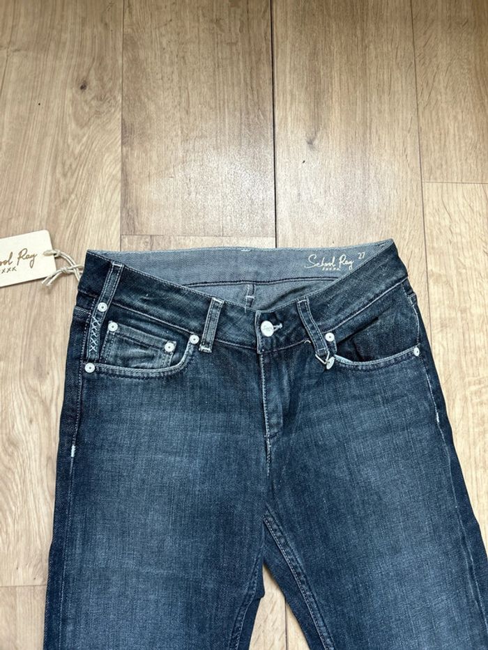 Jean School Rag bleu nuit Paul straight W27 - photo numéro 2