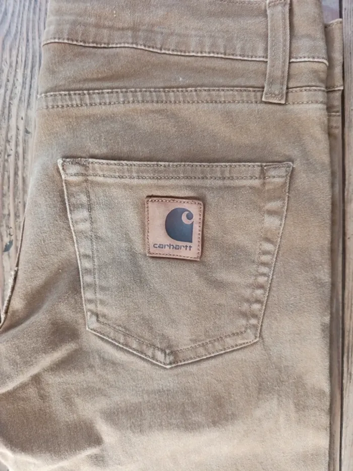 Pantalon Jean Carhartt rebel pant skinny W27 - photo numéro 3