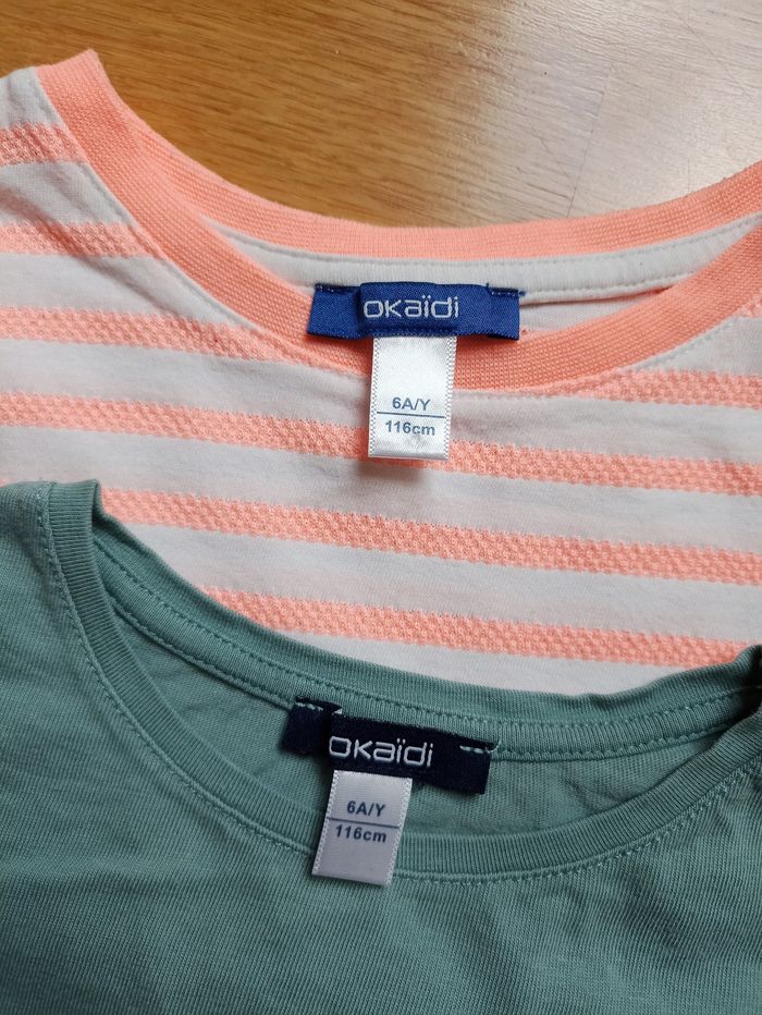 Lot tee shirt manches courtes 6 ans - photo numéro 2