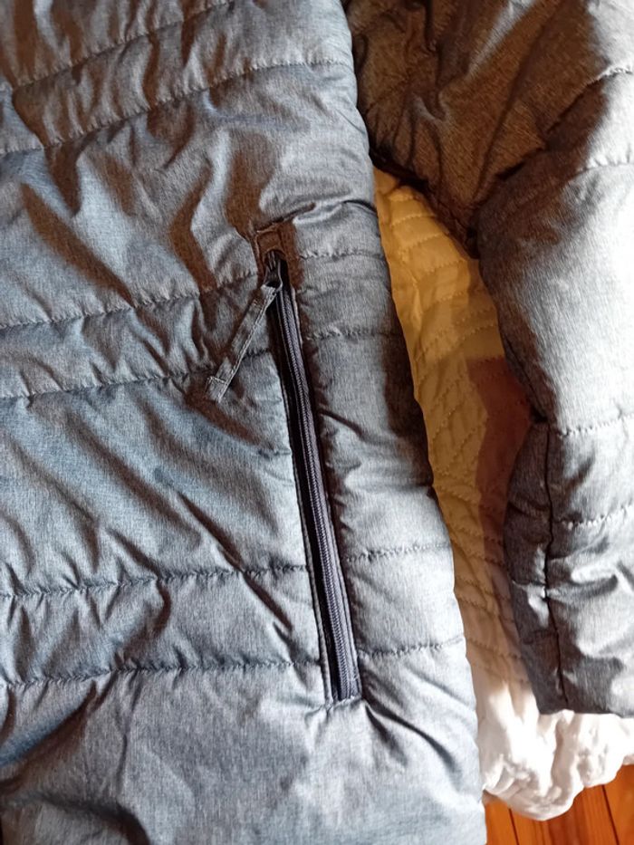 Blouson hiver gris - photo numéro 4