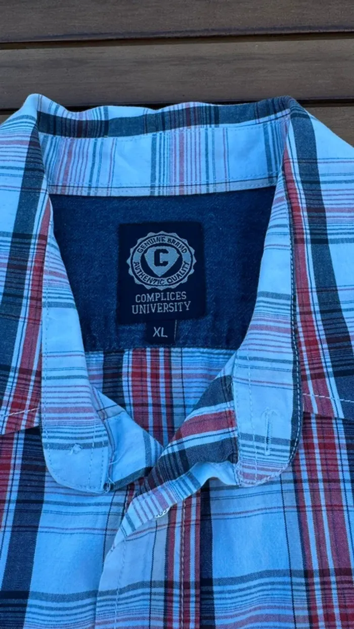 Chemise à carreaux homme XL – Complices - photo numéro 8