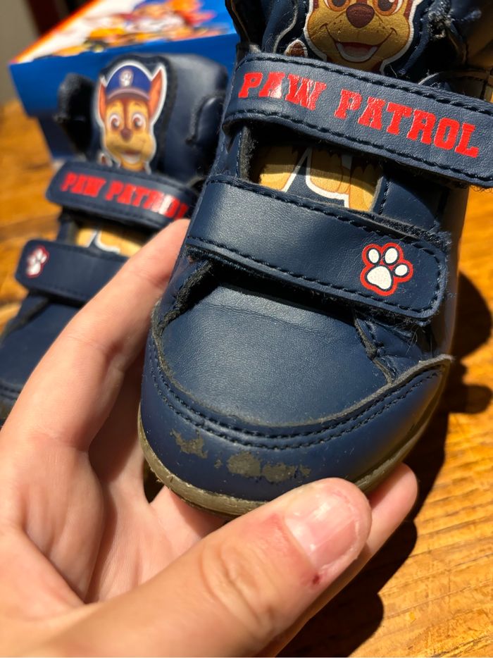 Chaussures pat patrouille - paw patrol - enfant taille 24 - photo numéro 4