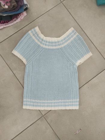 Pull sans manches cosy beak taille 1