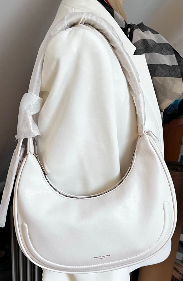 Sac neuf David Jones crème - photo numéro 2