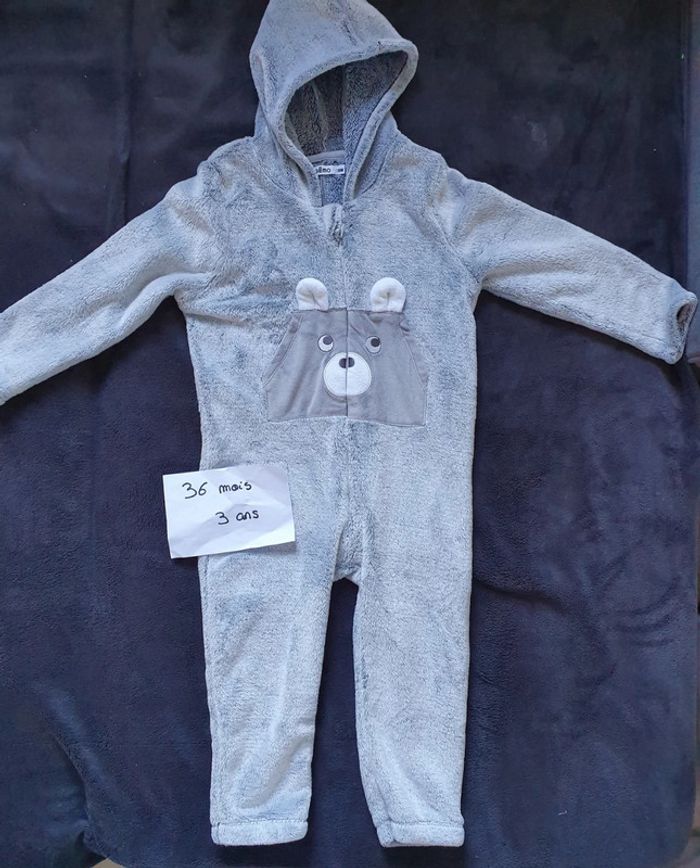 Pyjama chaud, 3ans/36 mois.