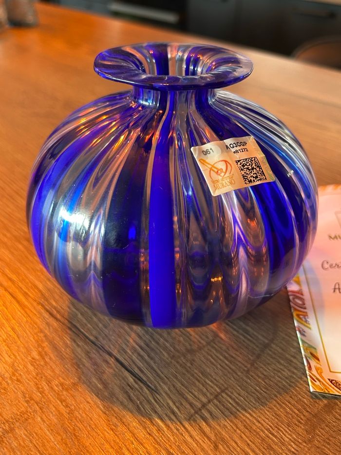 Véritable vase de Murano - photo numéro 5